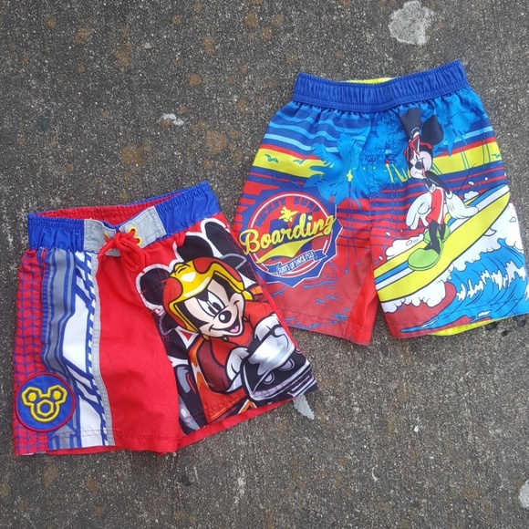 mickey mouse swim trunks for toddlers